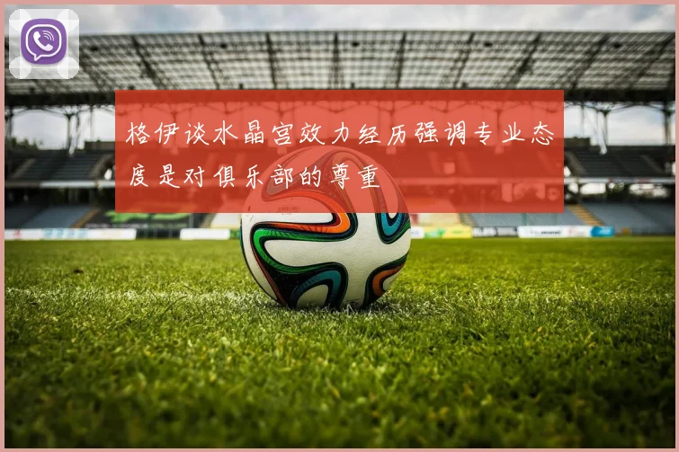 格伊谈水晶宫效力经历强调专业态度是对俱乐部的尊重